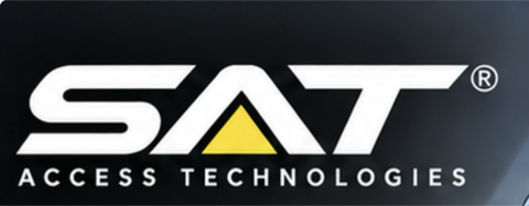 الشعار الرسمي المعتمد للعلامة المسجلة SAT Access Technologies